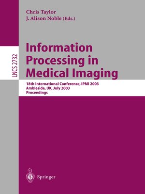 cover image of Information Processing in Medical Imaging